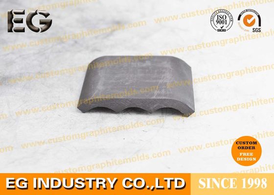 Китай Блеск плиты графита углерода Исостатикалли металлический отполированный вокруг 0,3% содержаний золы поставщик